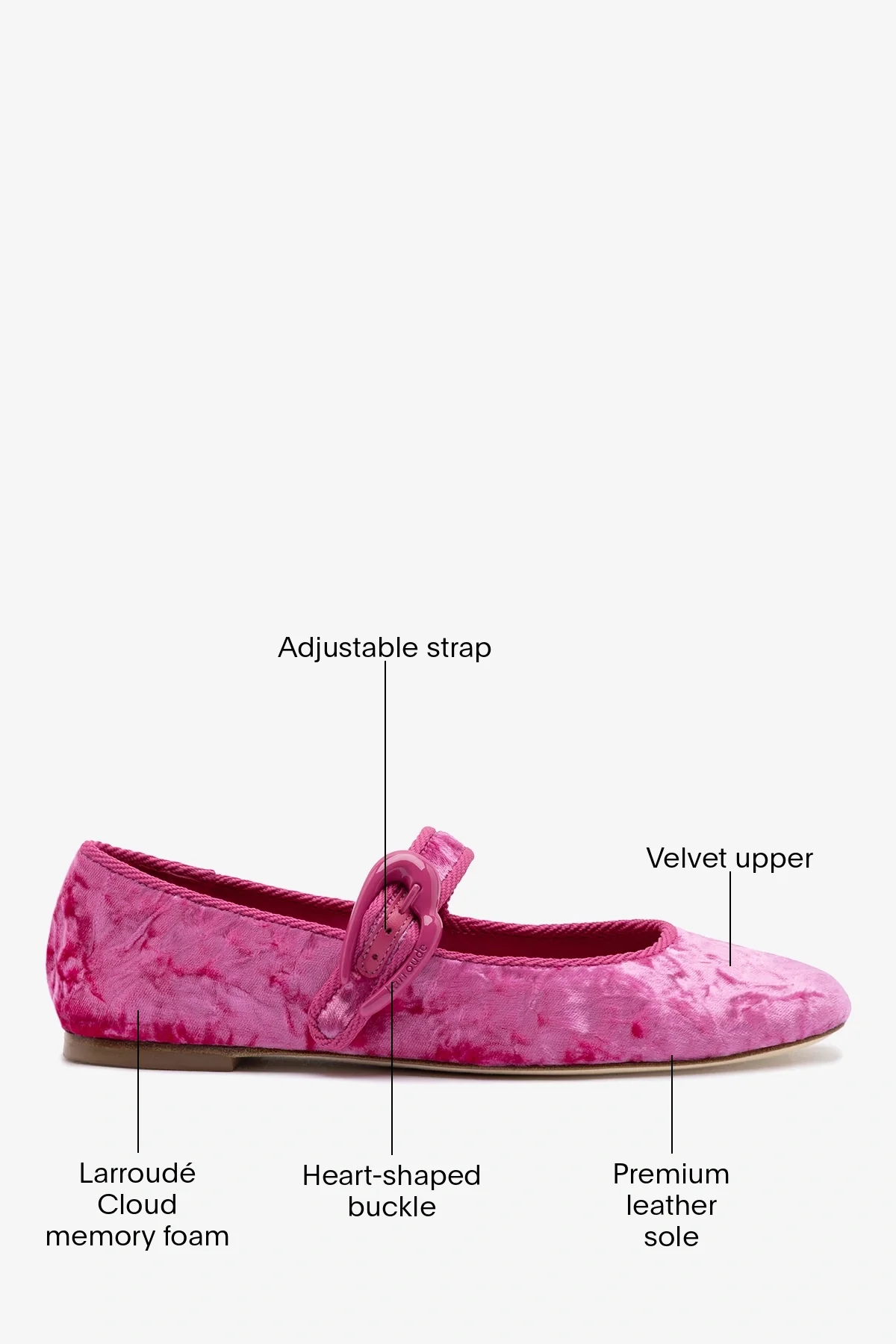 Sapatilha Verona Veludo Rosa - Image 6