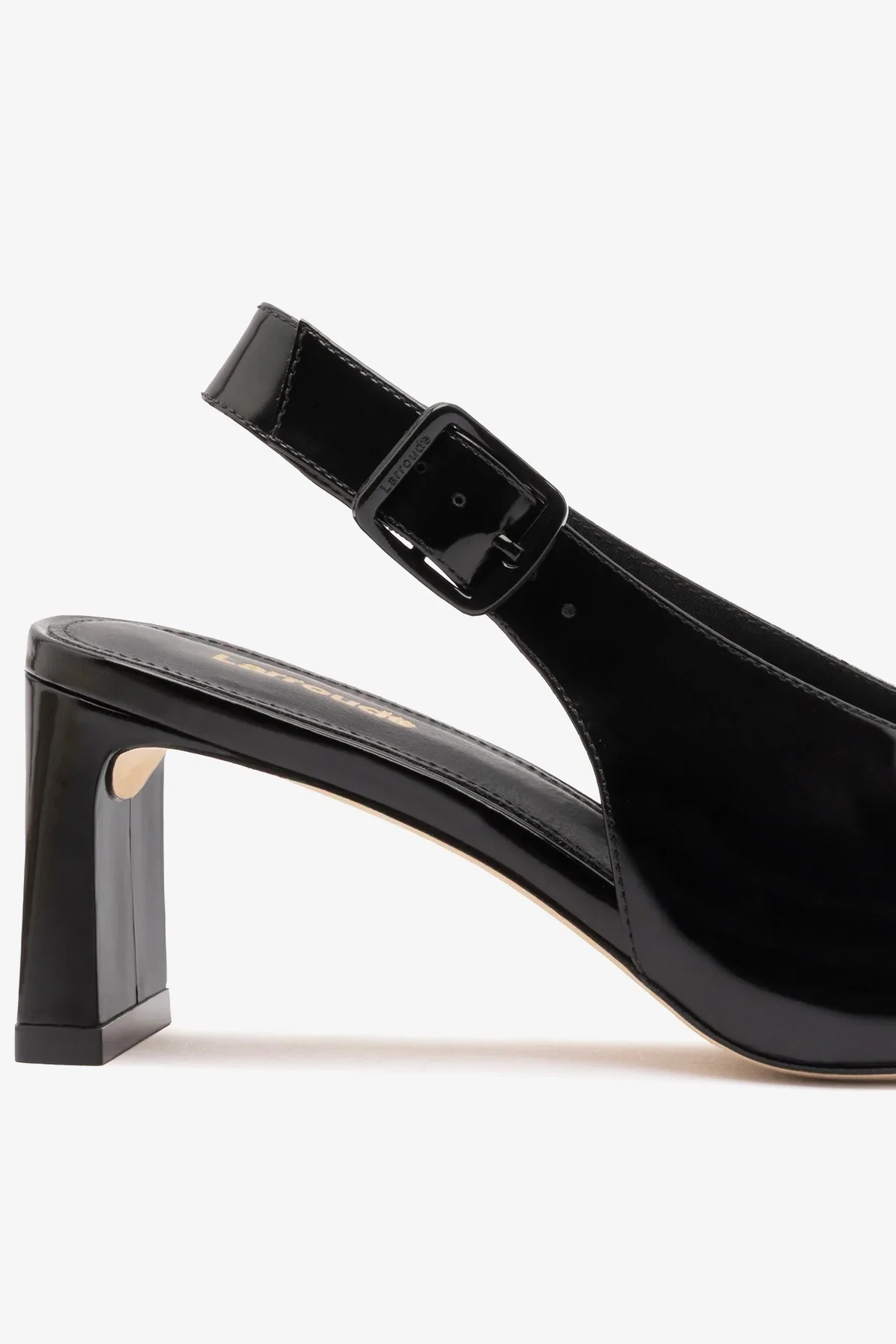 Slingback Katie Couro Preto - Image 6