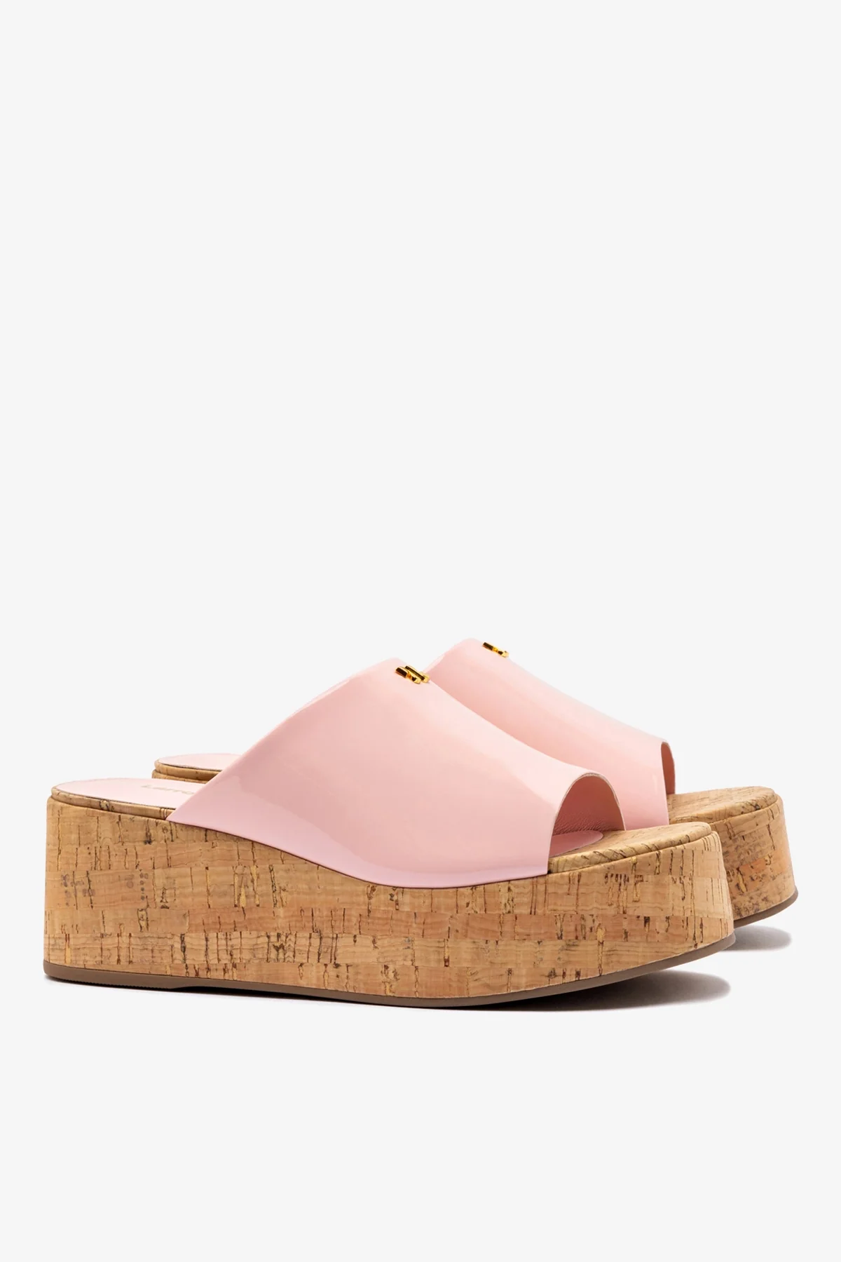 Mule Charli Couro Verniz Rosa - Image 3