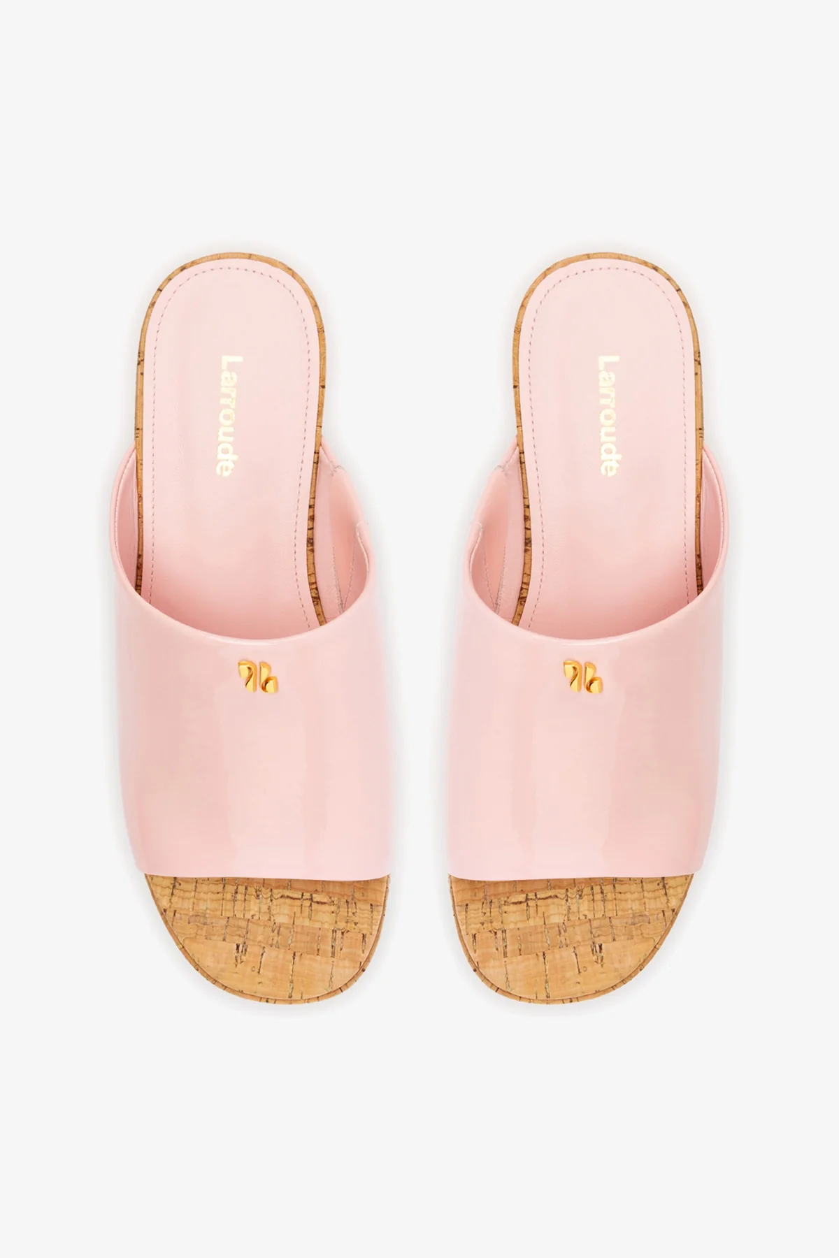 Mule Charli Couro Verniz Rosa - Image 7