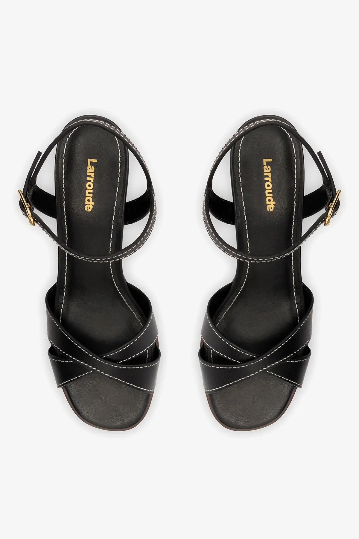 Sandália Roma Couro Preto - Image 7